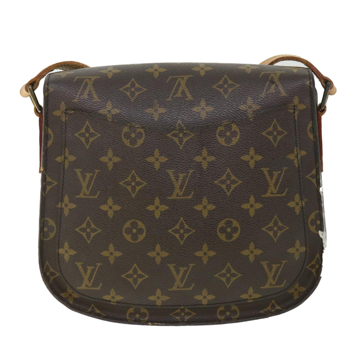 LOUIS VUITTON Monogram Saint Cloud GM Shoulder Bag M51242 LV 54230