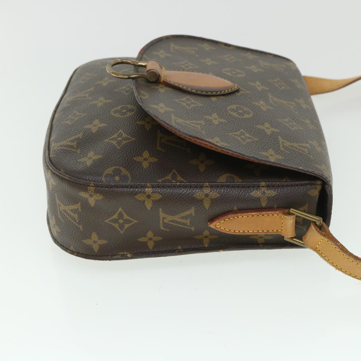 LOUIS VUITTON Monogram Saint Cloud GM Shoulder Bag M51242 LV 54230