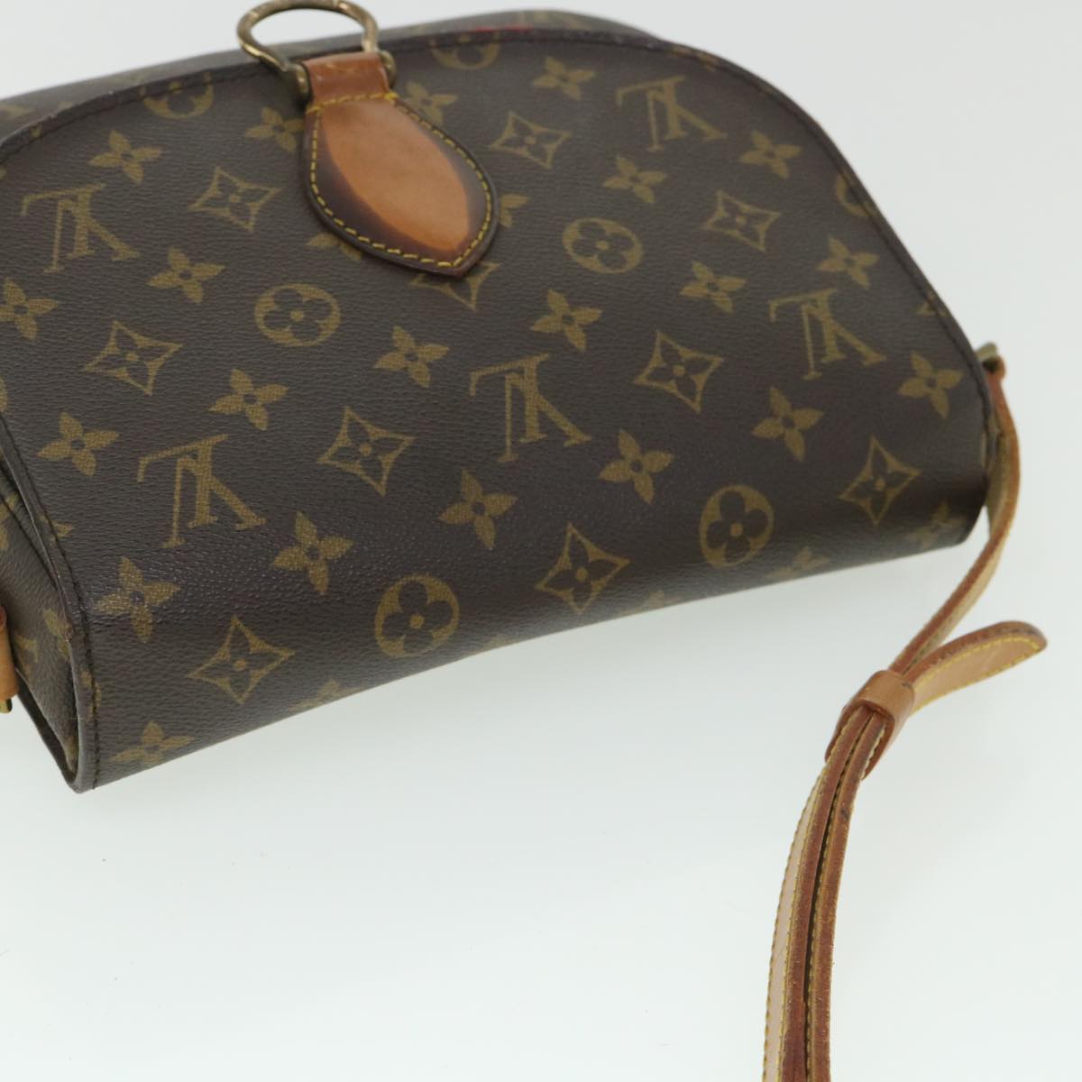 LOUIS VUITTON Monogram Saint Cloud GM Shoulder Bag M51242 LV 54230