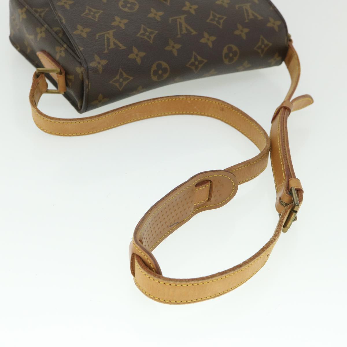 LOUIS VUITTON Monogram Saint Cloud GM Shoulder Bag M51242 LV 54230