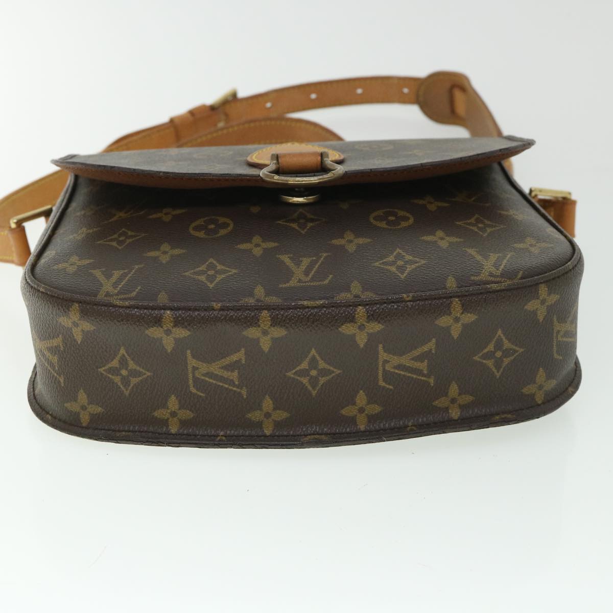 LOUIS VUITTON Monogram Saint Cloud GM Shoulder Bag M51242 LV 54231