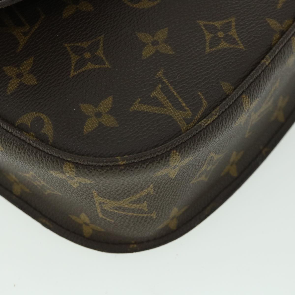 LOUIS VUITTON Monogram Saint Cloud GM Shoulder Bag M51242 LV 54231