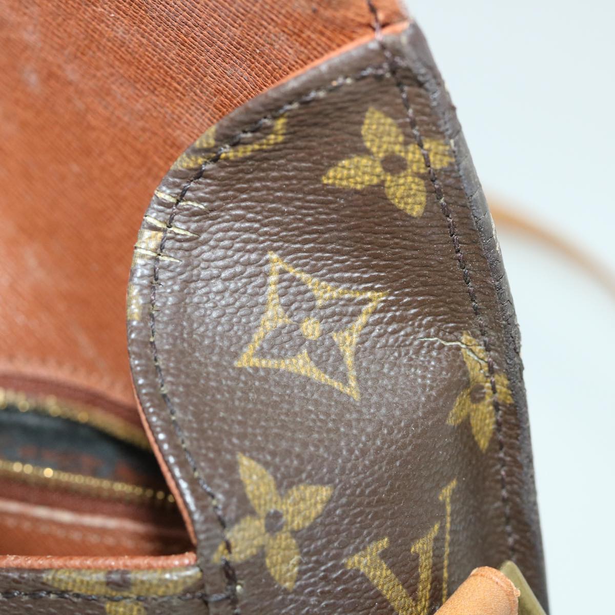 LOUIS VUITTON Monogram Saint Cloud GM Shoulder Bag M51242 LV 54231