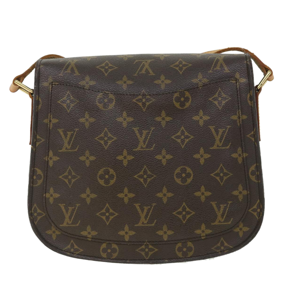 LOUIS VUITTON Monogram Saint Cloud GM Shoulder Bag M51242 LV 54231