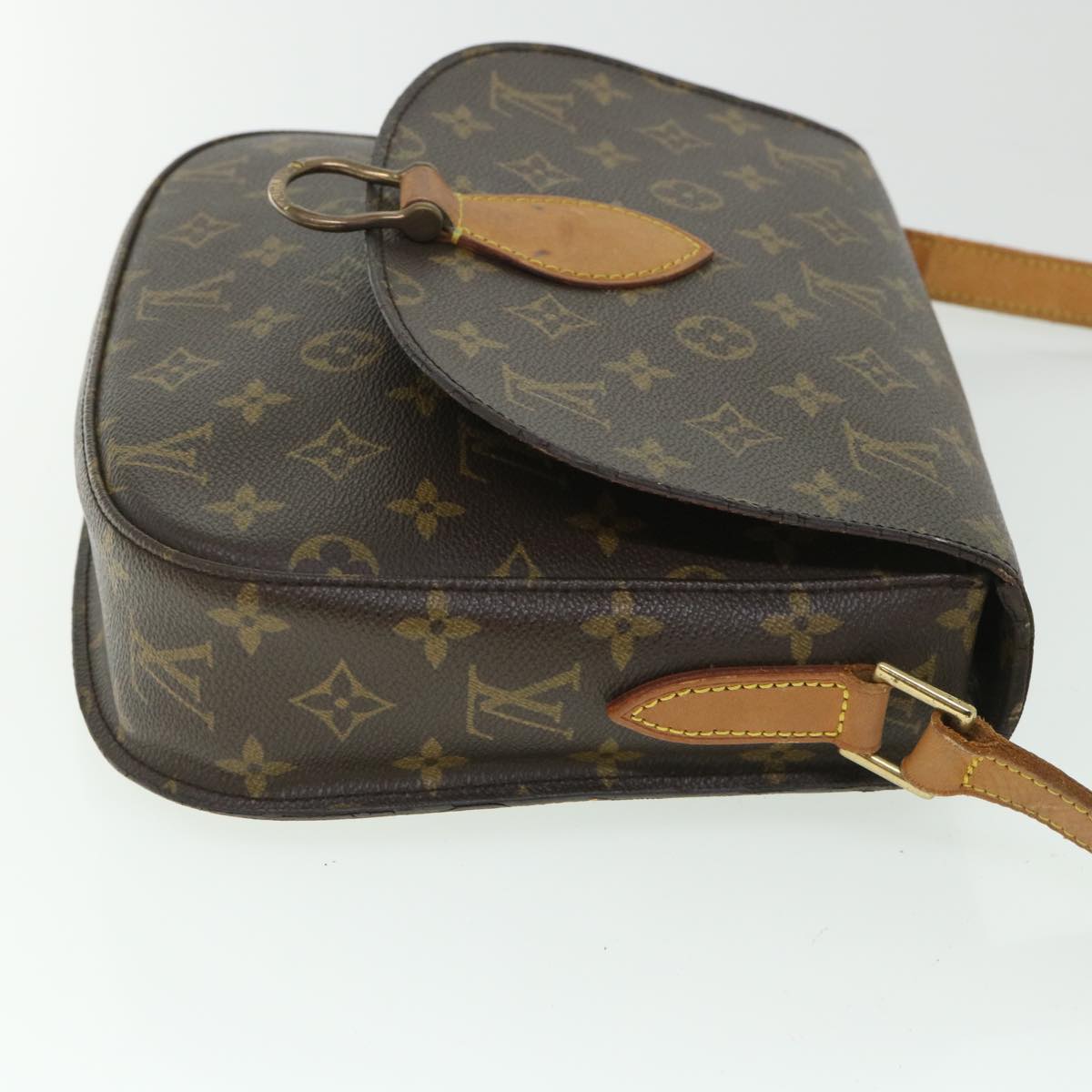 LOUIS VUITTON Monogram Saint Cloud GM Shoulder Bag M51242 LV 54231