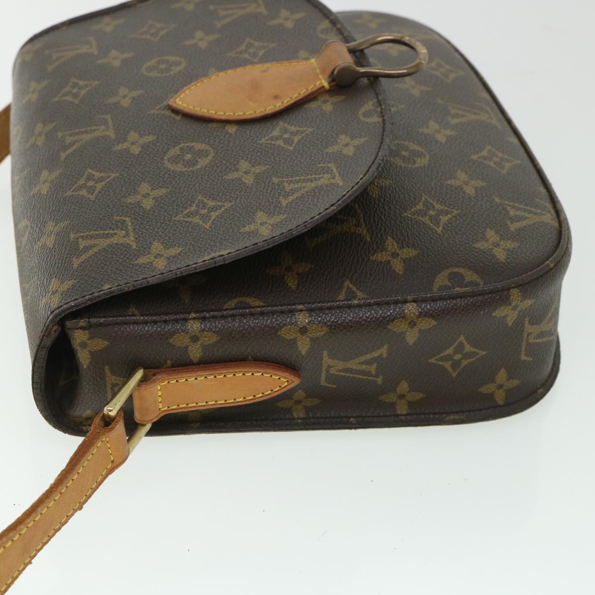LOUIS VUITTON Monogram Saint Cloud GM Shoulder Bag M51242 LV 54231