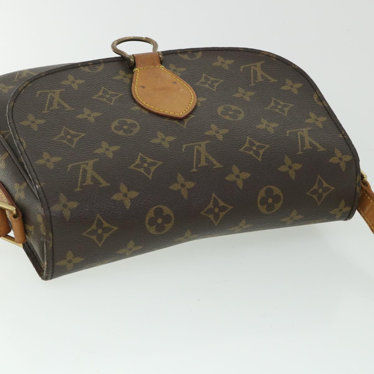LOUIS VUITTON Monogram Saint Cloud GM Shoulder Bag M51242 LV 54231