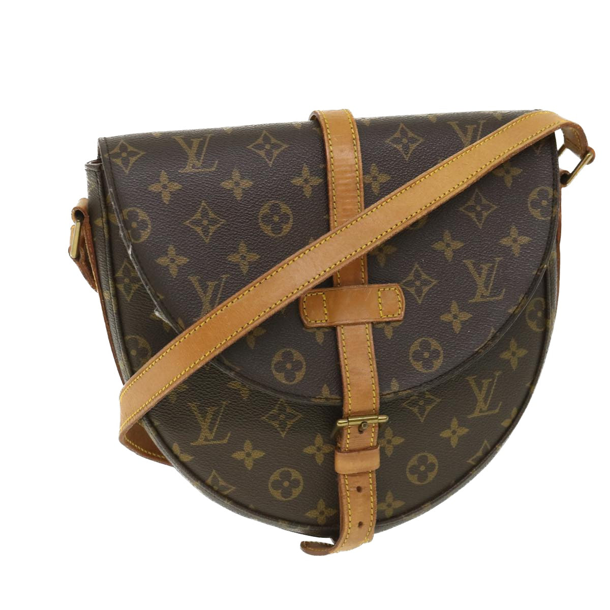 LOUIS VUITTON Monogram Chantilly GM Shoulder Bag M51232 LV 54236