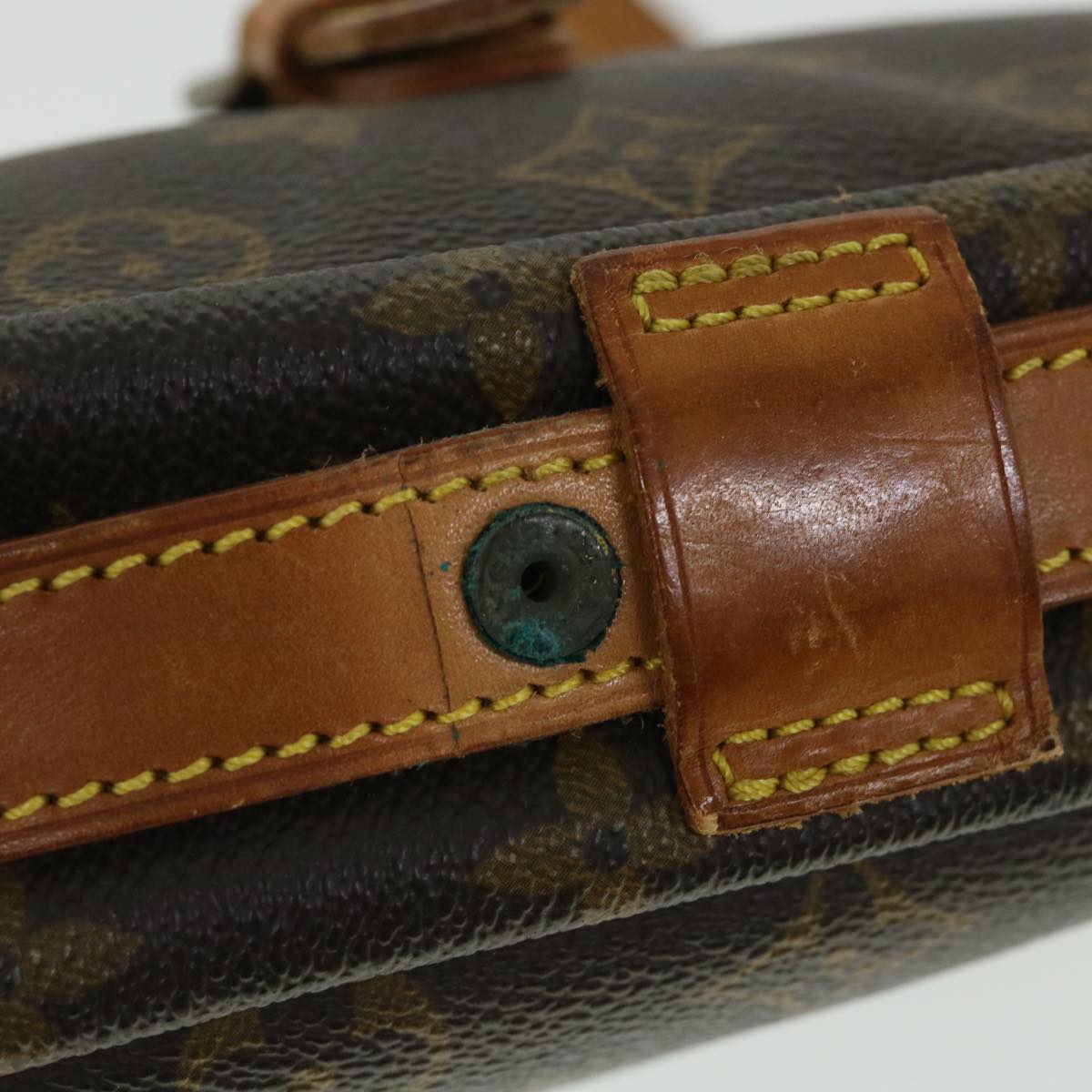 LOUIS VUITTON Monogram Jeune Fille GM Shoulder Bag M51225 LV 54237