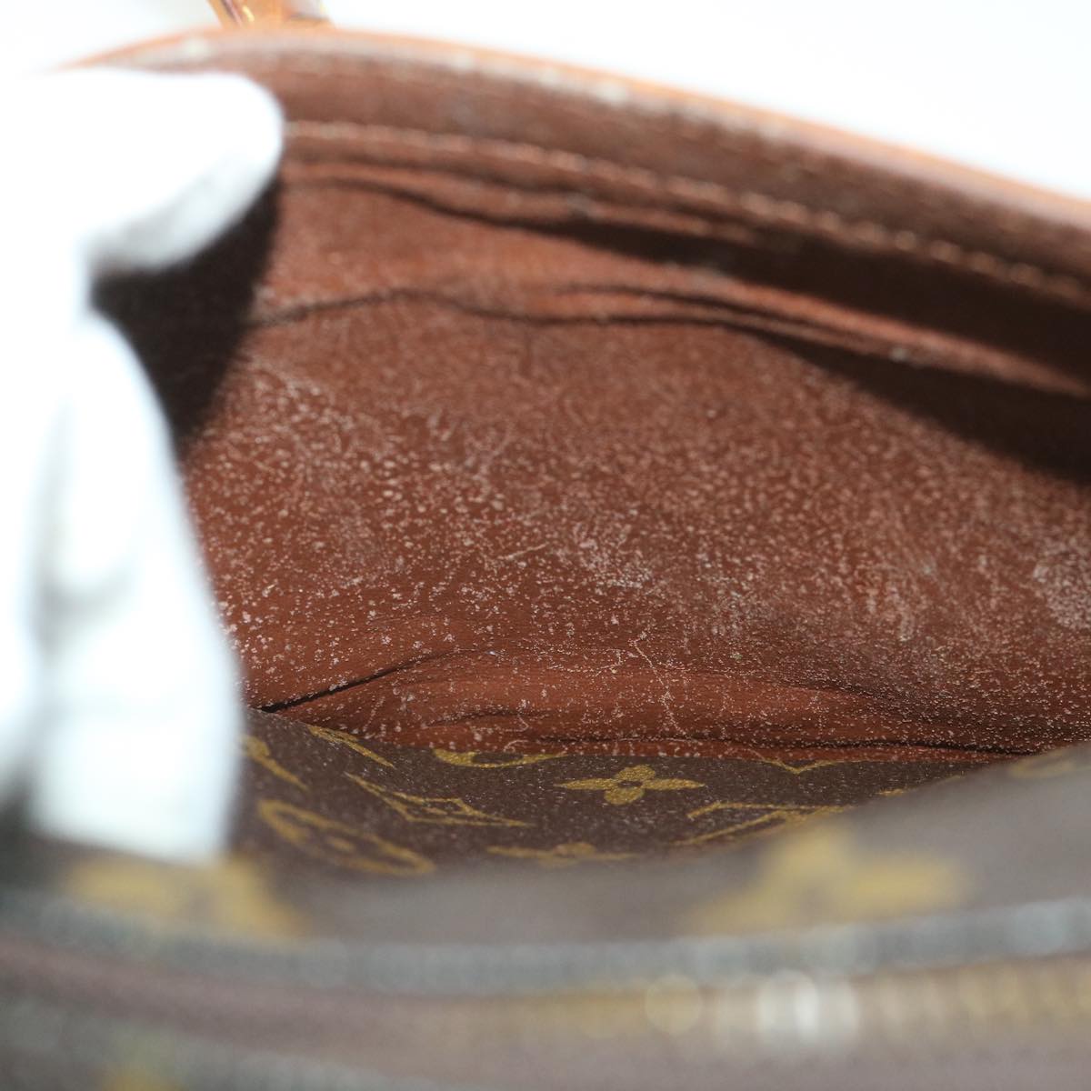 LOUIS VUITTON Monogram Jeune Fille GM Shoulder Bag M51225 LV 54237
