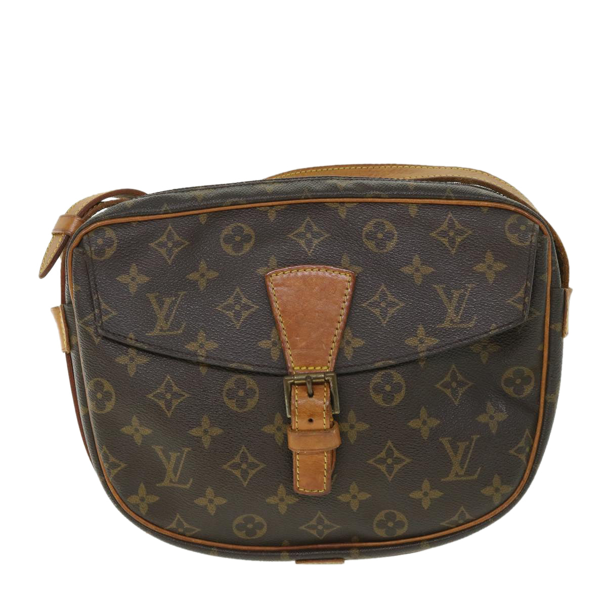 LOUIS VUITTON Monogram Jeune Fille GM Shoulder Bag M51225 LV 54237