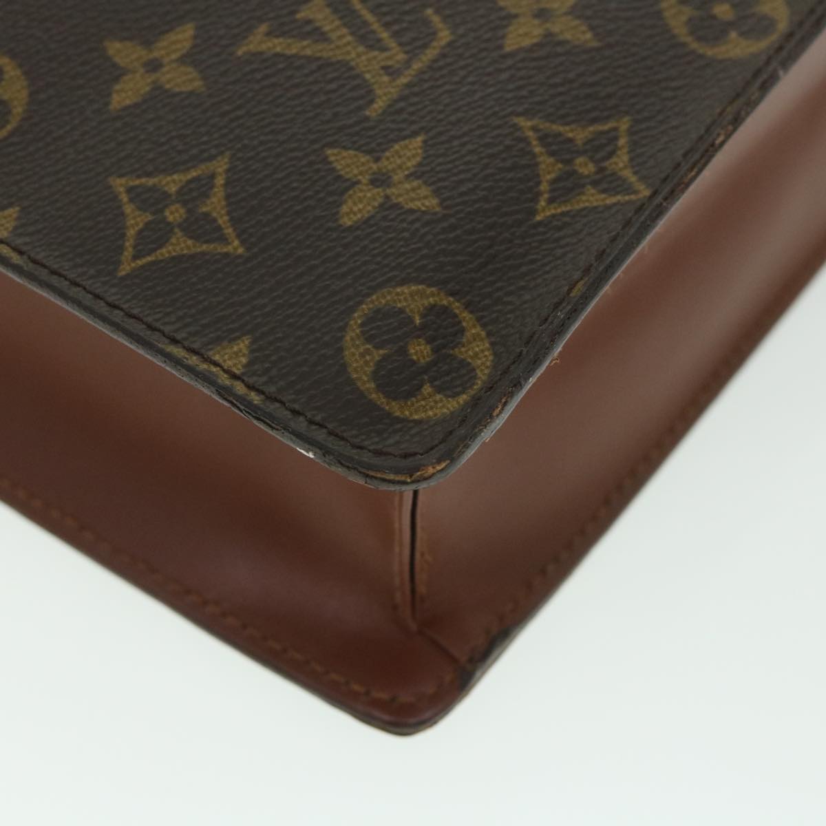LOUIS VUITTON Monogram Porte Documents Bandouliere Bag 2way M53338 LV 54247