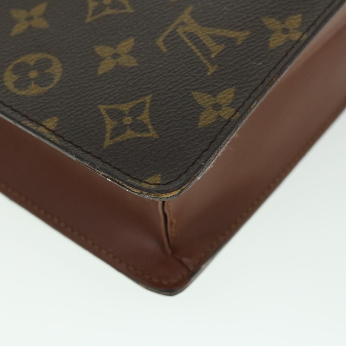 LOUIS VUITTON Monogram Porte Documents Bandouliere Bag 2way M53338 LV 54247
