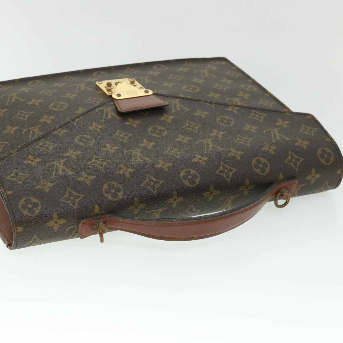 LOUIS VUITTON Monogram Porte Documents Bandouliere Bag 2way M53338 LV 54247