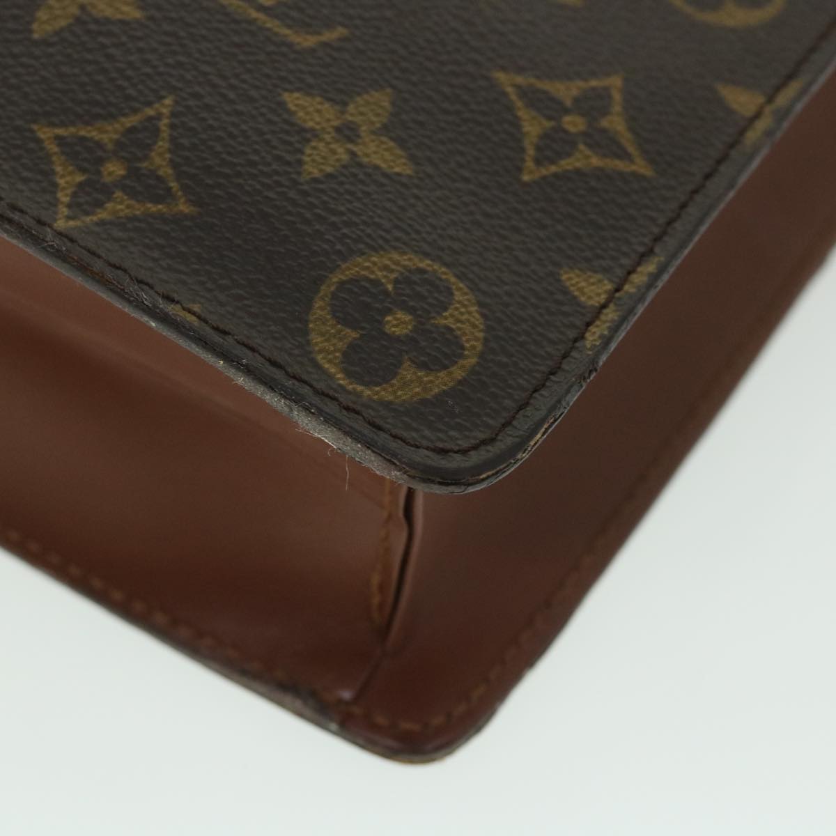 LOUIS VUITTON Monogram Porte Documents Bandouliere Bag 2way M53338 LV 54247