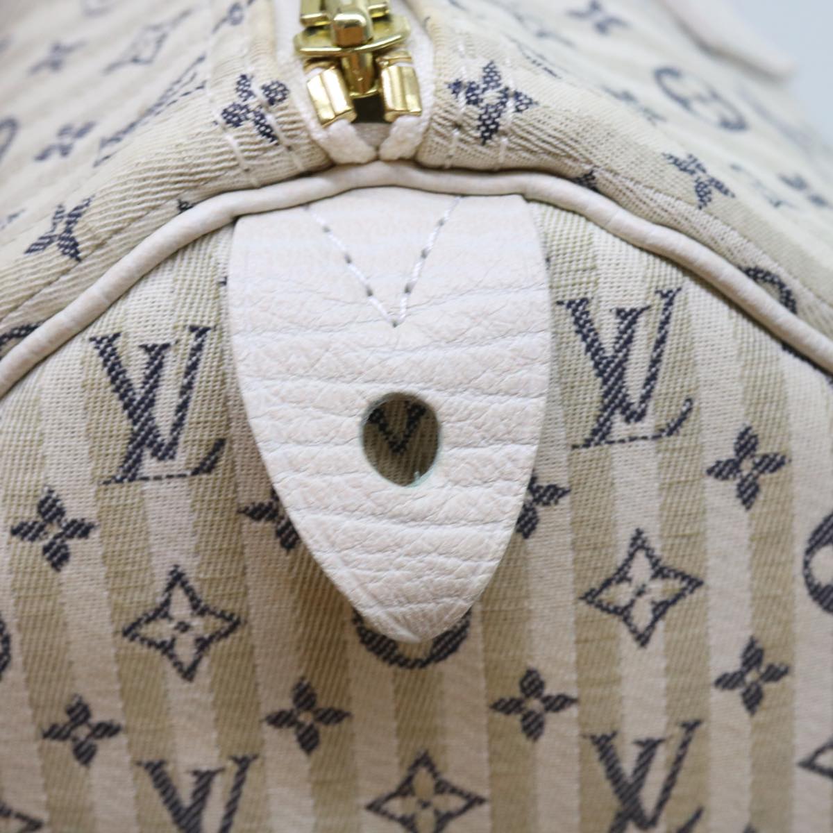 LOUIS VUITTON Monogram Mini Lin Croisette Speedy 30 Hand Bag M95500 54255A