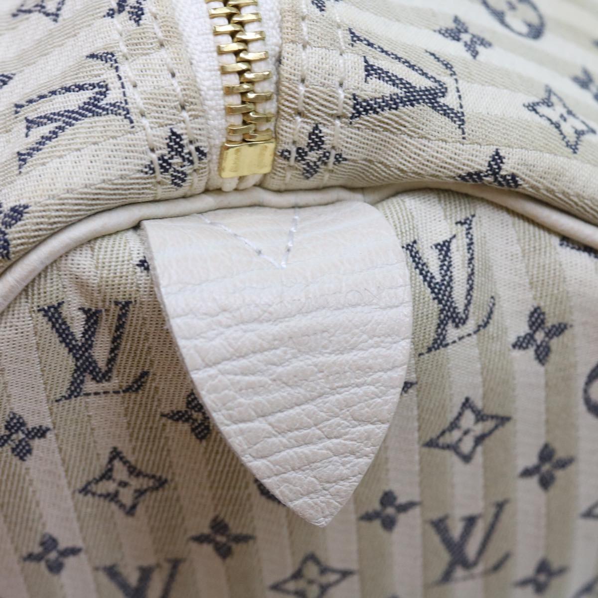 LOUIS VUITTON Monogram Mini Lin Croisette Speedy 30 Hand Bag M95500 54255A