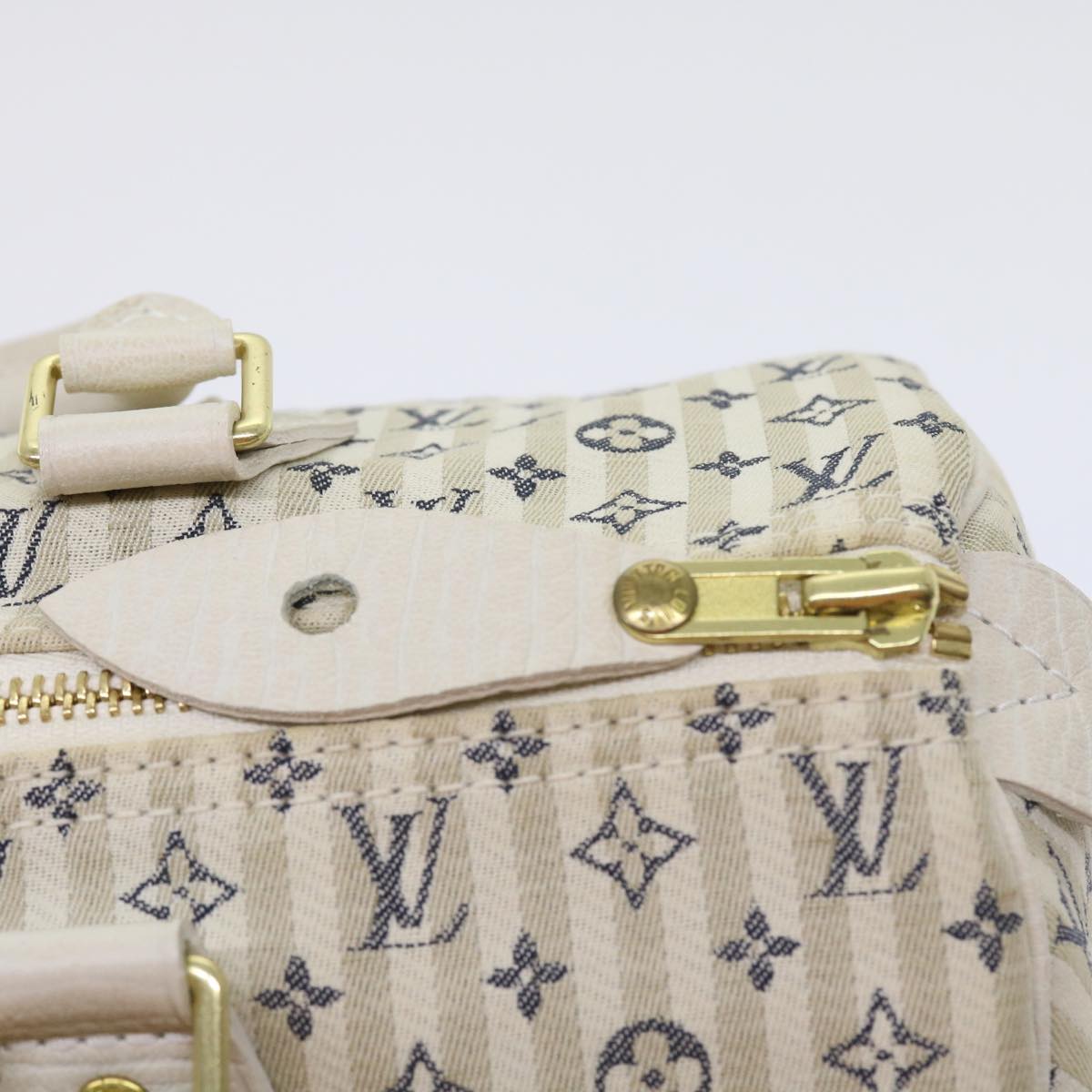 LOUIS VUITTON Monogram Mini Lin Croisette Speedy 30 Hand Bag M95500 54255A