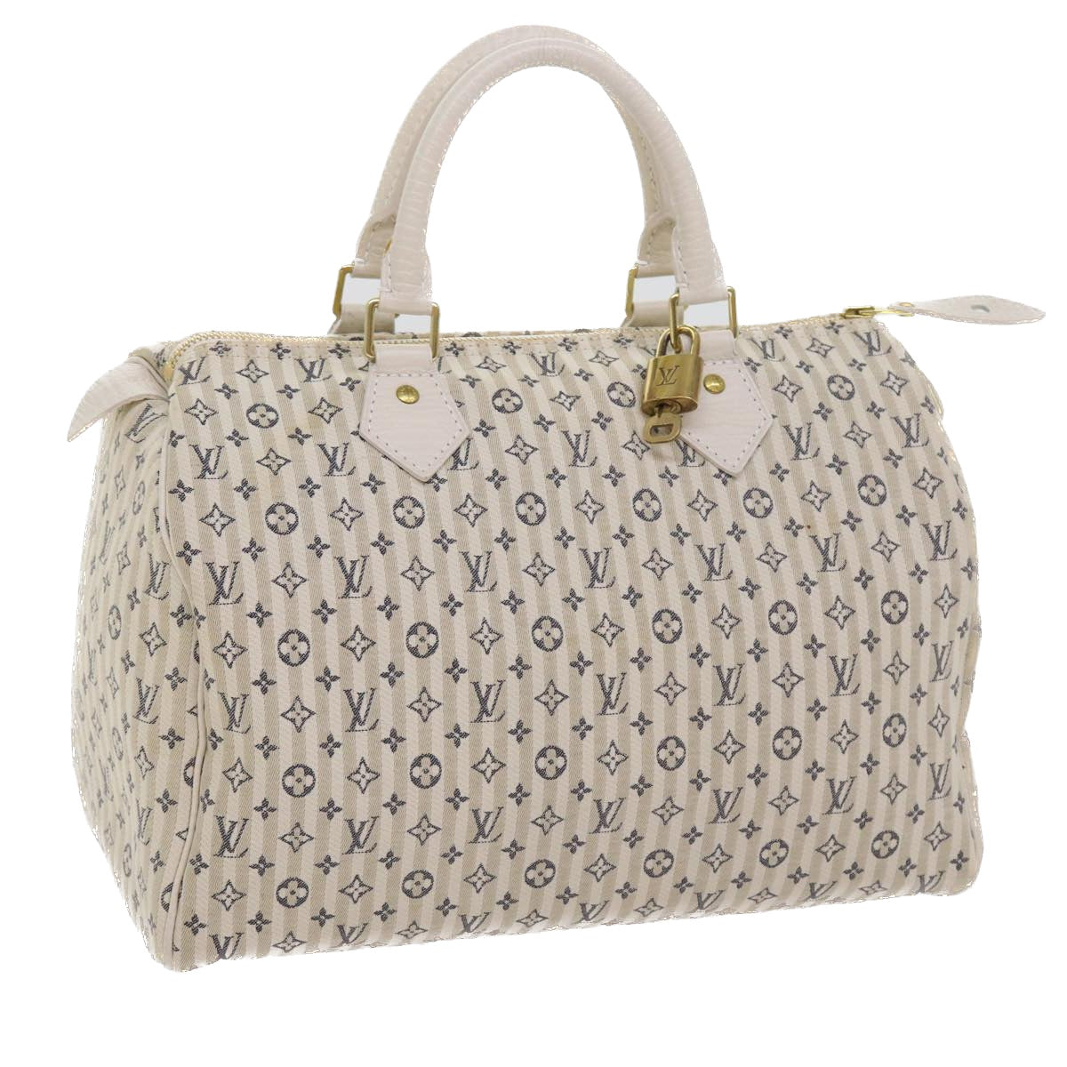 LOUIS VUITTON Monogram Mini Lin Croisette Speedy 30 Hand Bag M95500 54255A