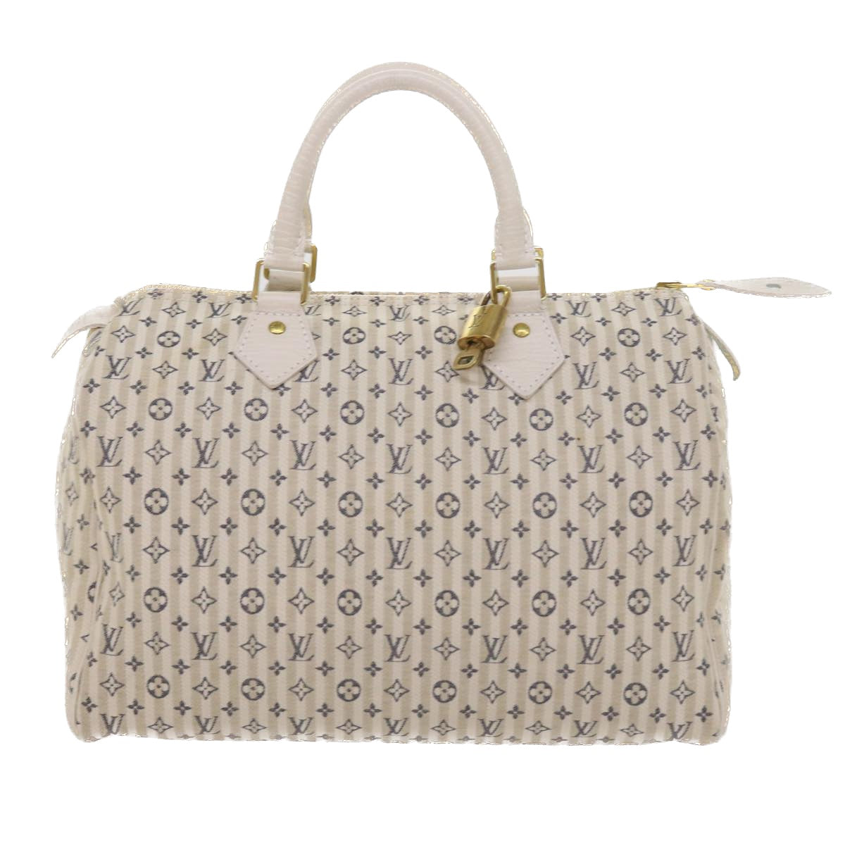 LOUIS VUITTON Monogram Mini Lin Croisette Speedy 30 Hand Bag M95500 54255A