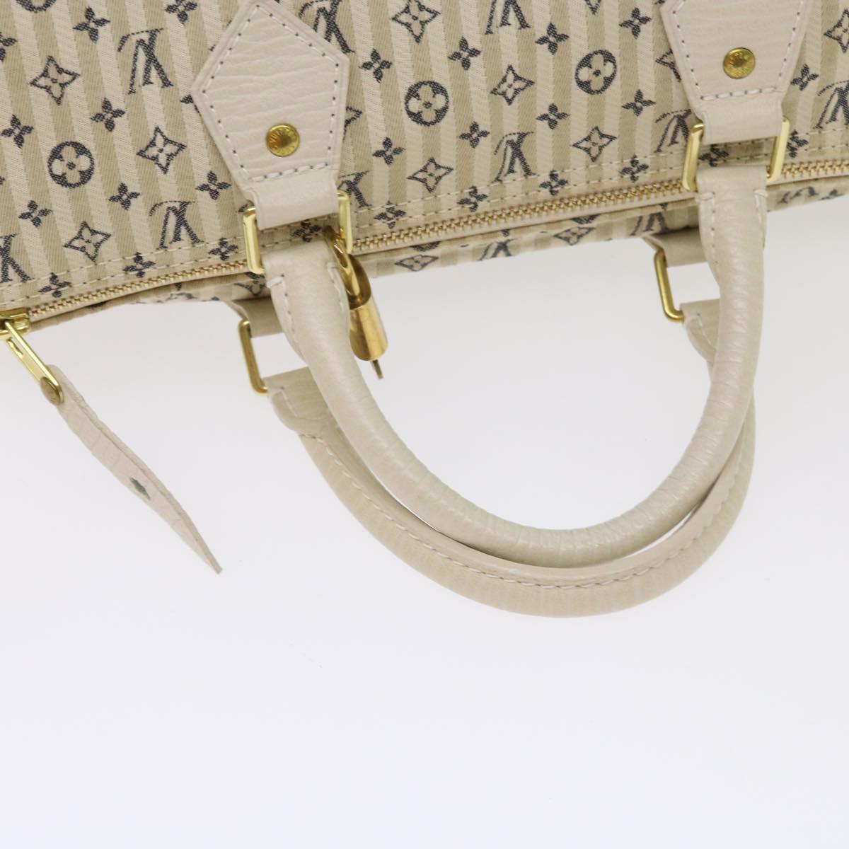 LOUIS VUITTON Monogram Mini Lin Croisette Speedy 30 Hand Bag M95500 54255A