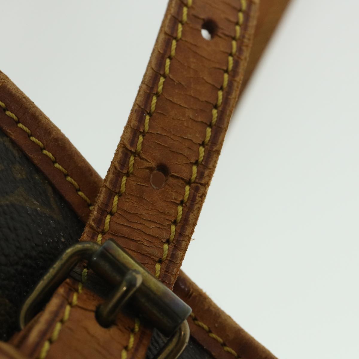 LOUIS VUITTON Monogram Bucket GM Shoulder Bag Vintage M42236 LV 54283