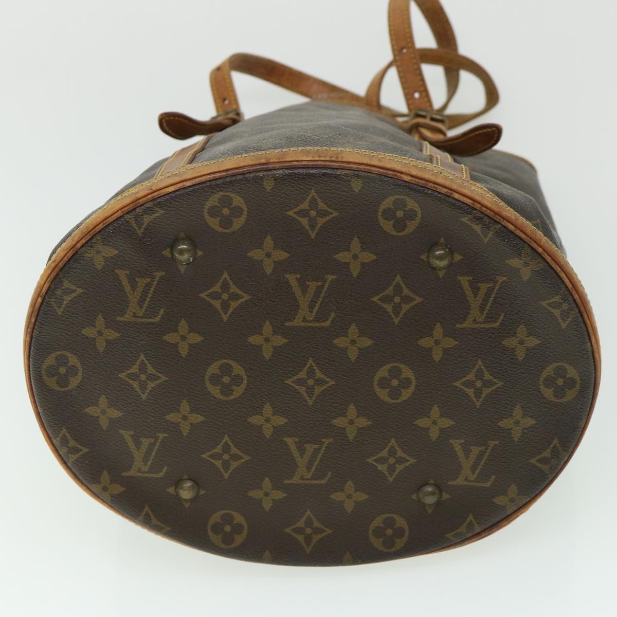 LOUIS VUITTON Monogram Bucket GM Shoulder Bag Vintage M42236 LV 54283