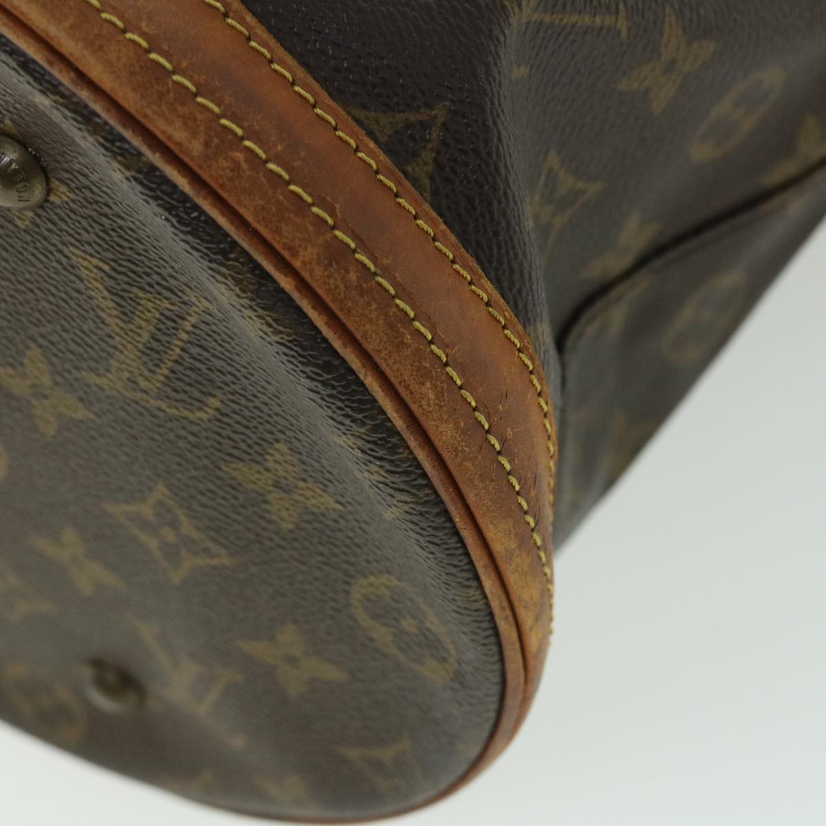 LOUIS VUITTON Monogram Bucket GM Shoulder Bag Vintage M42236 LV 54283