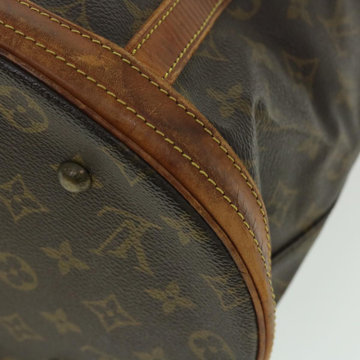 LOUIS VUITTON Monogram Bucket GM Shoulder Bag Vintage M42236 LV 54283