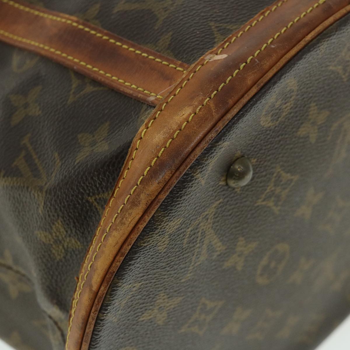 LOUIS VUITTON Monogram Bucket GM Shoulder Bag Vintage M42236 LV 54283