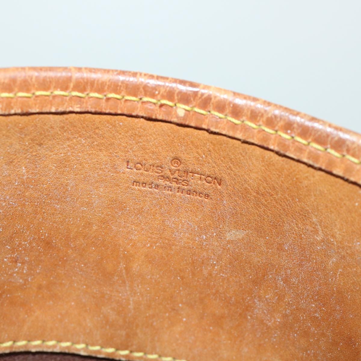 LOUIS VUITTON Monogram Bucket GM Shoulder Bag Vintage M42236 LV 54283