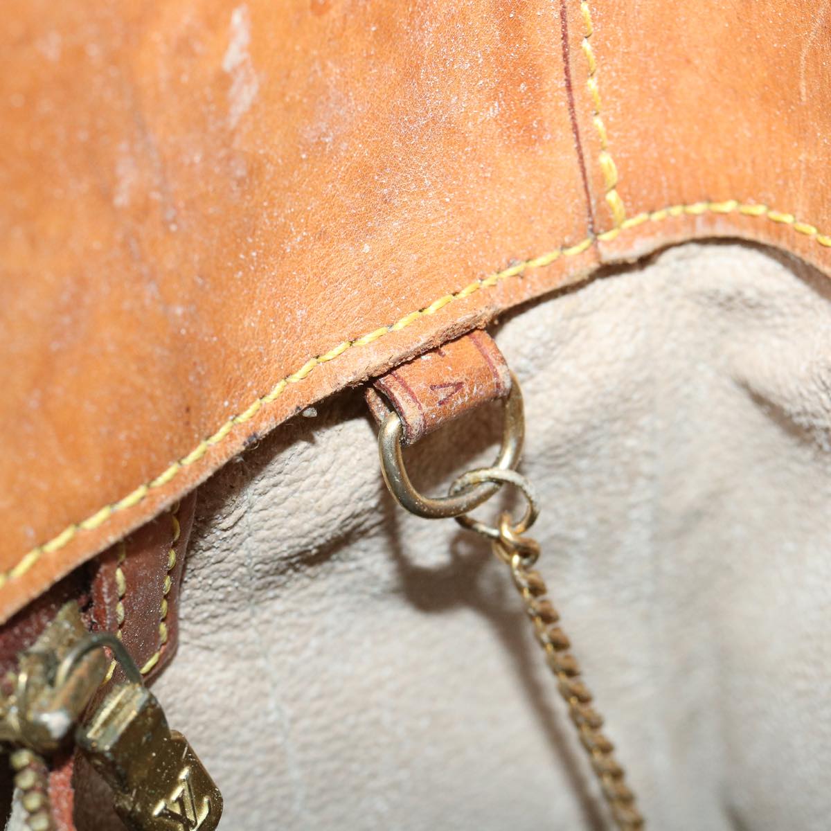 LOUIS VUITTON Monogram Bucket GM Shoulder Bag Vintage M42236 LV 54283