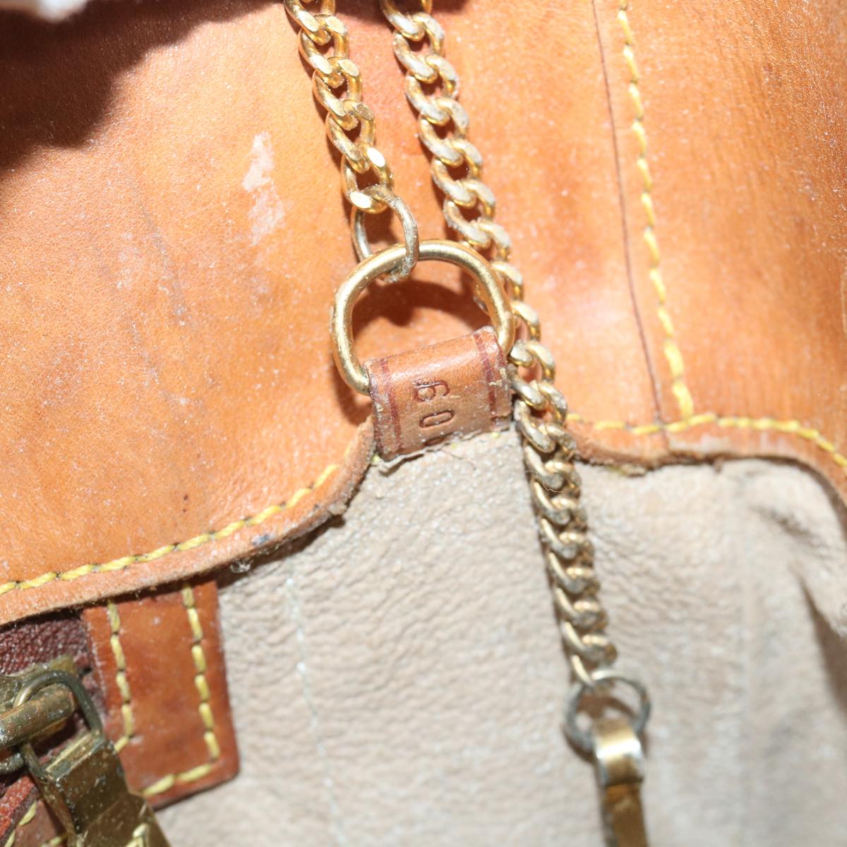 LOUIS VUITTON Monogram Bucket GM Shoulder Bag Vintage M42236 LV 54283