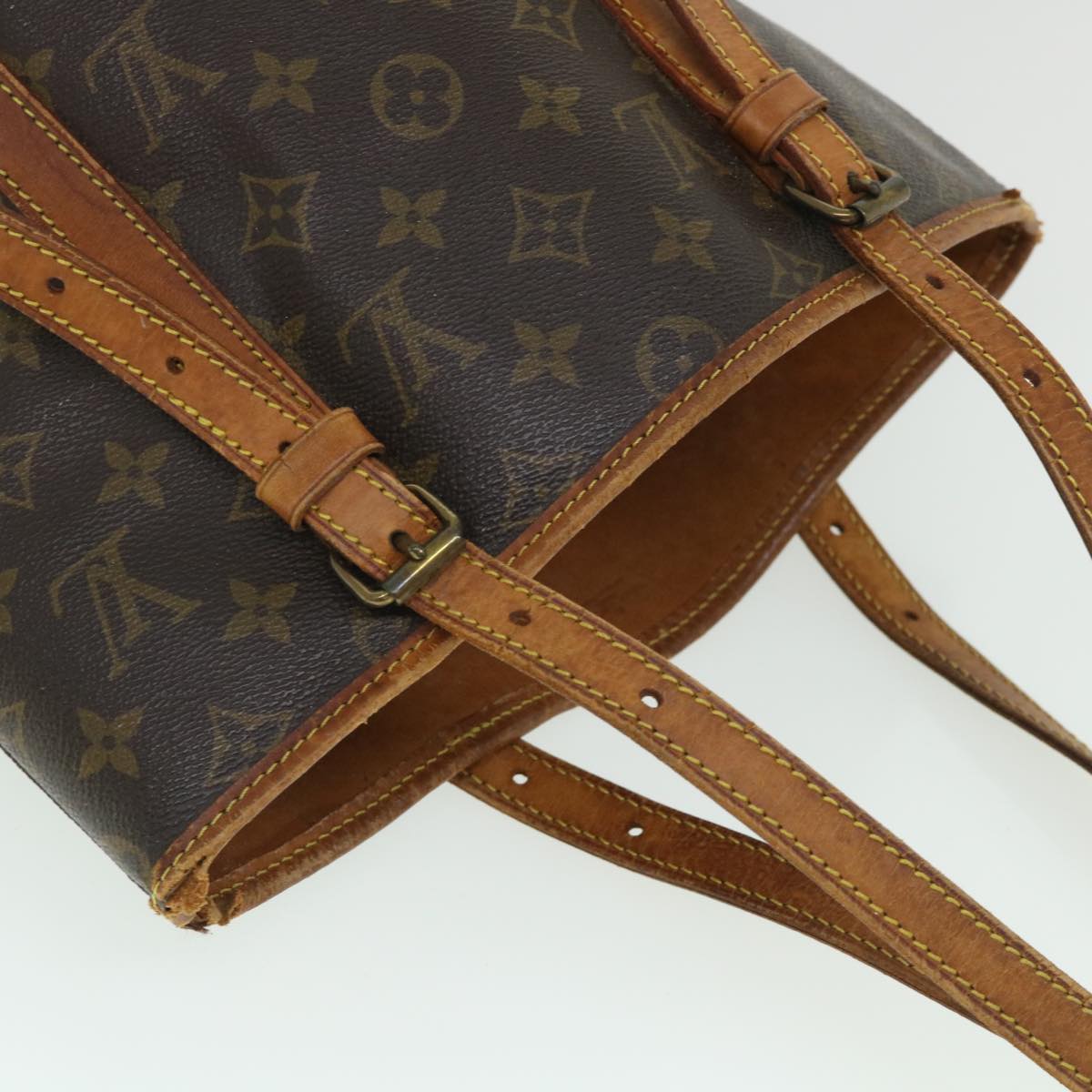 LOUIS VUITTON Monogram Bucket GM Shoulder Bag Vintage M42236 LV 54283