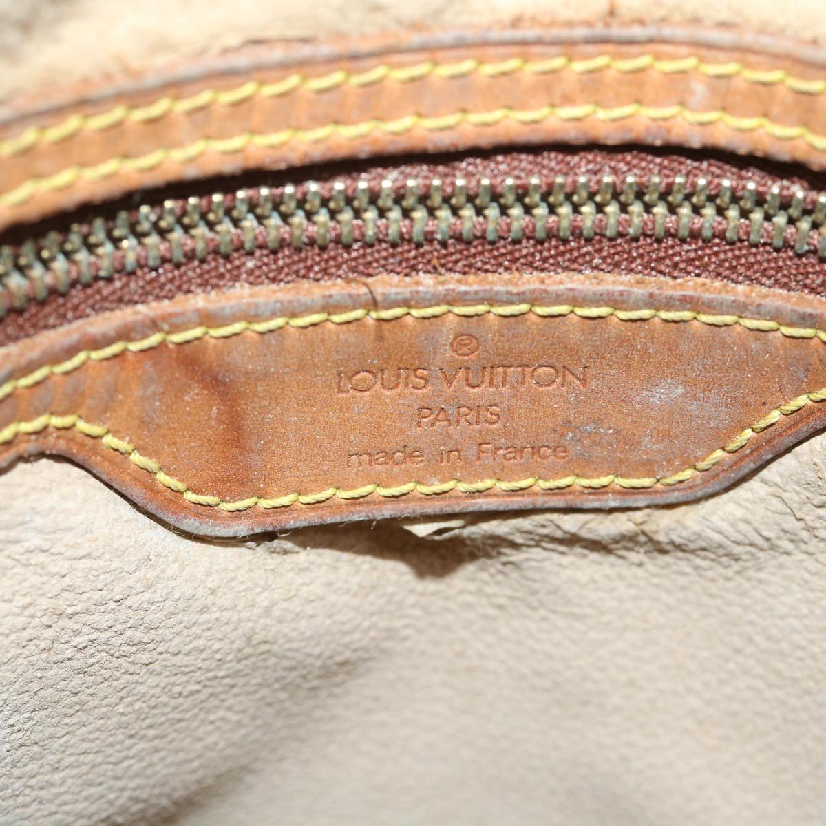 LOUIS VUITTON Monogram Bucket GM Shoulder Bag Vintage M42236 LV 54284