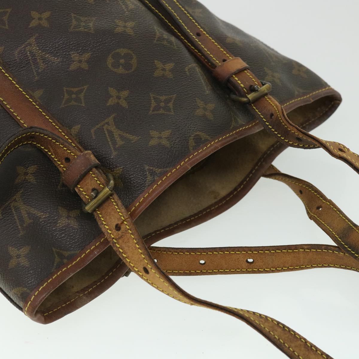 LOUIS VUITTON Monogram Bucket GM Shoulder Bag Vintage M42236 LV 54284