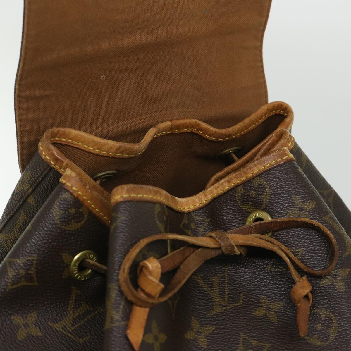 LOUIS VUITTON Monogram Montsouris GM Backpack M51135 LV 54300