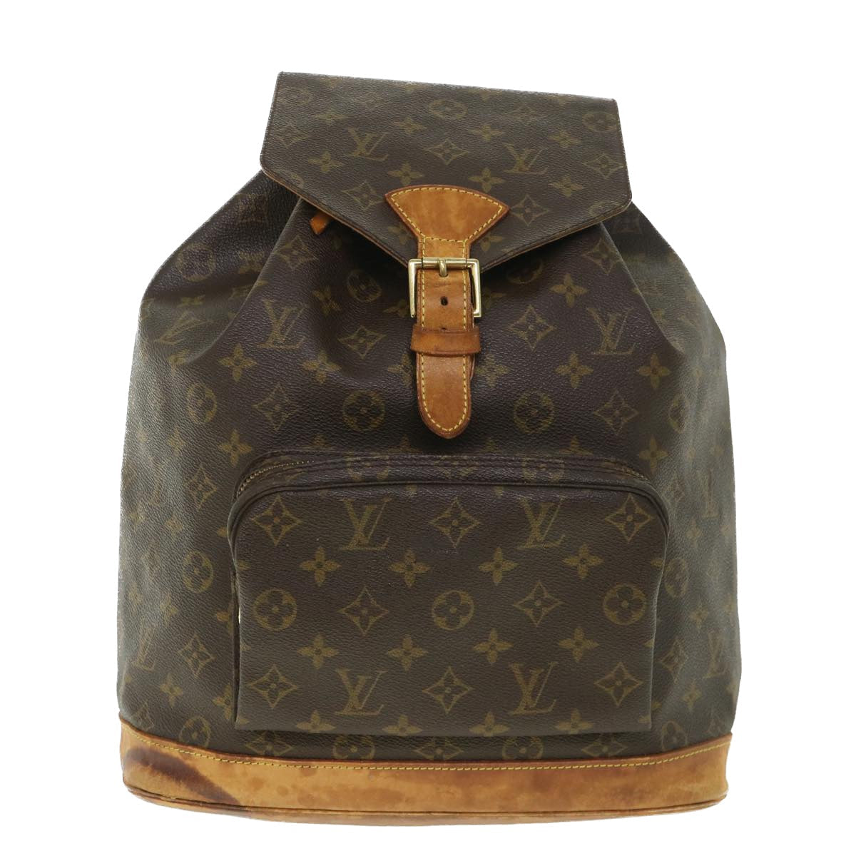 LOUIS VUITTON Monogram Montsouris GM Backpack M51135 LV 54300