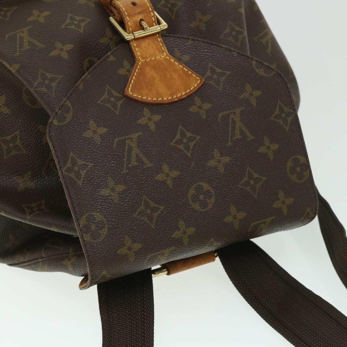 LOUIS VUITTON Monogram Montsouris GM Backpack M51135 LV 54300