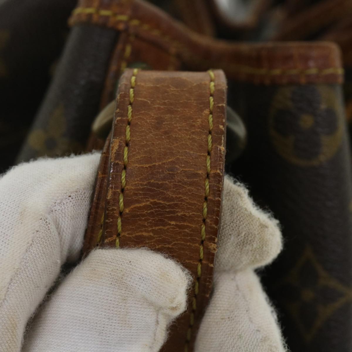 LOUIS VUITTON Monogram Noe Shoulder Bag M42224 LV 54314