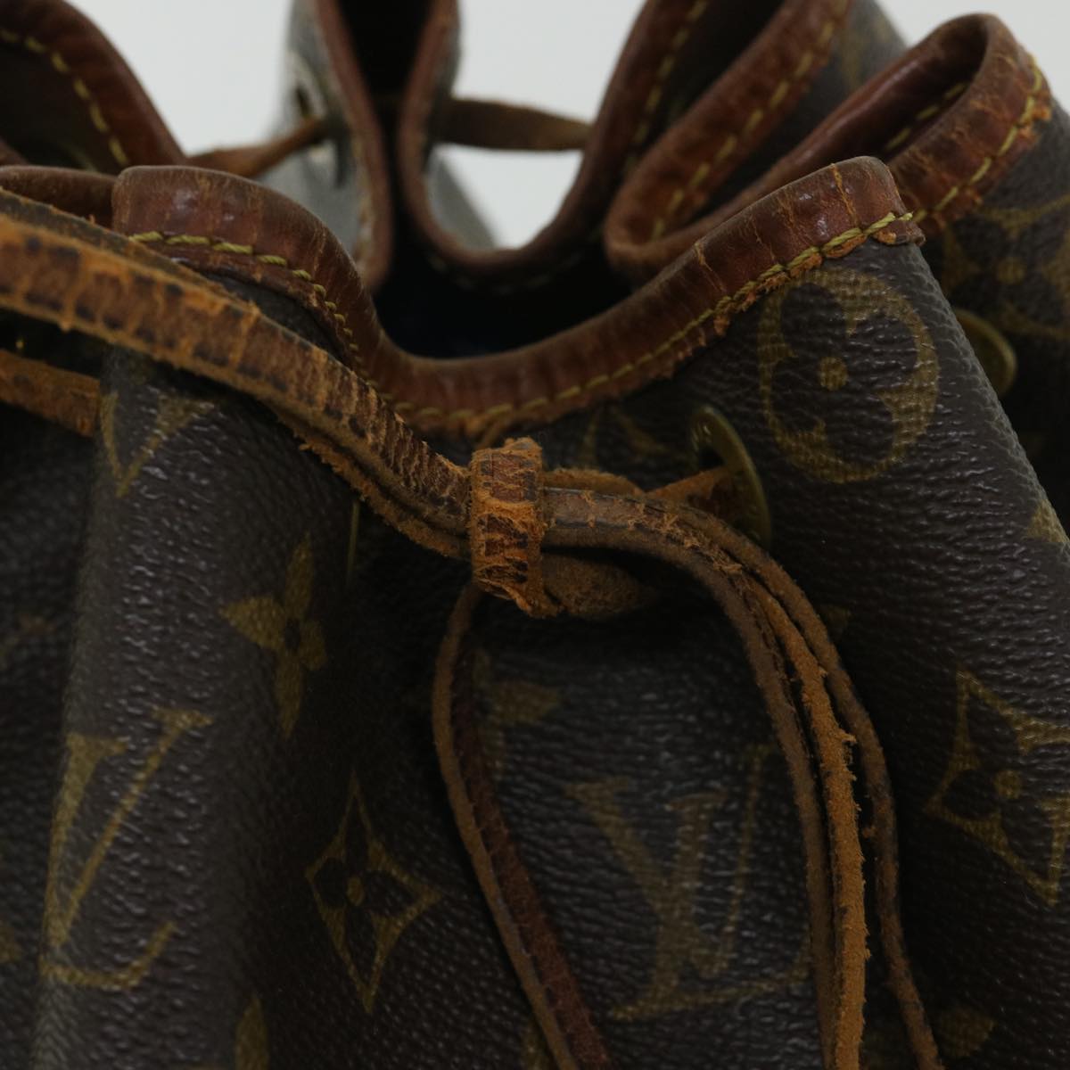 LOUIS VUITTON Monogram Noe Shoulder Bag M42224 LV 54314