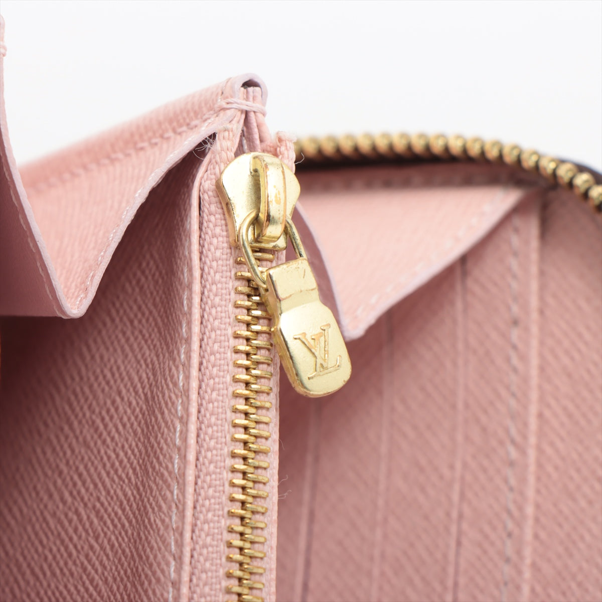Louis Vuitton Monogram  Wallet M41894 Rose Valerie Round Zip Wallet