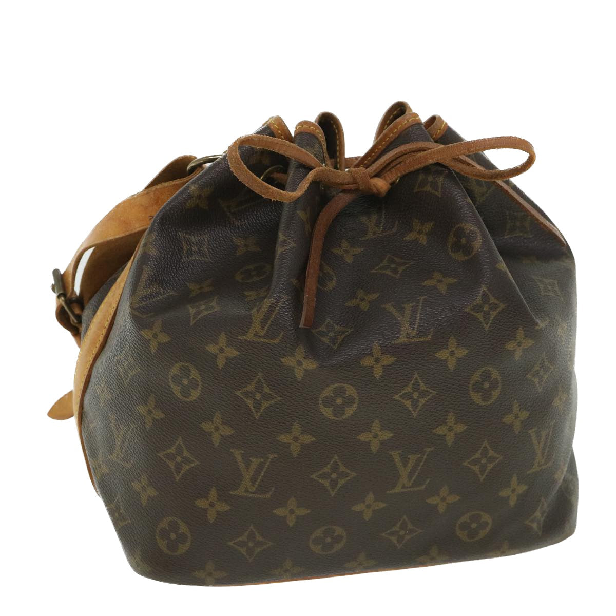 LOUIS VUITTON Monogram Petit Noe Shoulder Bag M42226 LV 54317