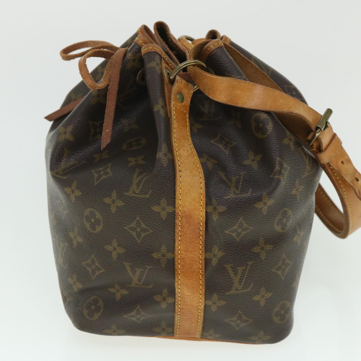 LOUIS VUITTON Monogram Petit Noe Shoulder Bag M42226 LV 54317