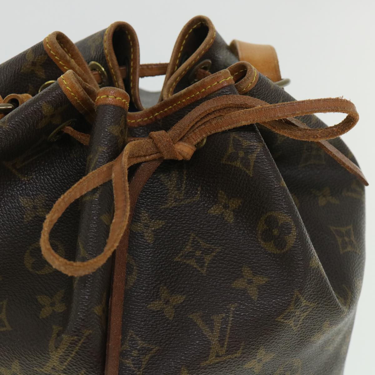 LOUIS VUITTON Monogram Petit Noe Shoulder Bag M42226 LV 54317