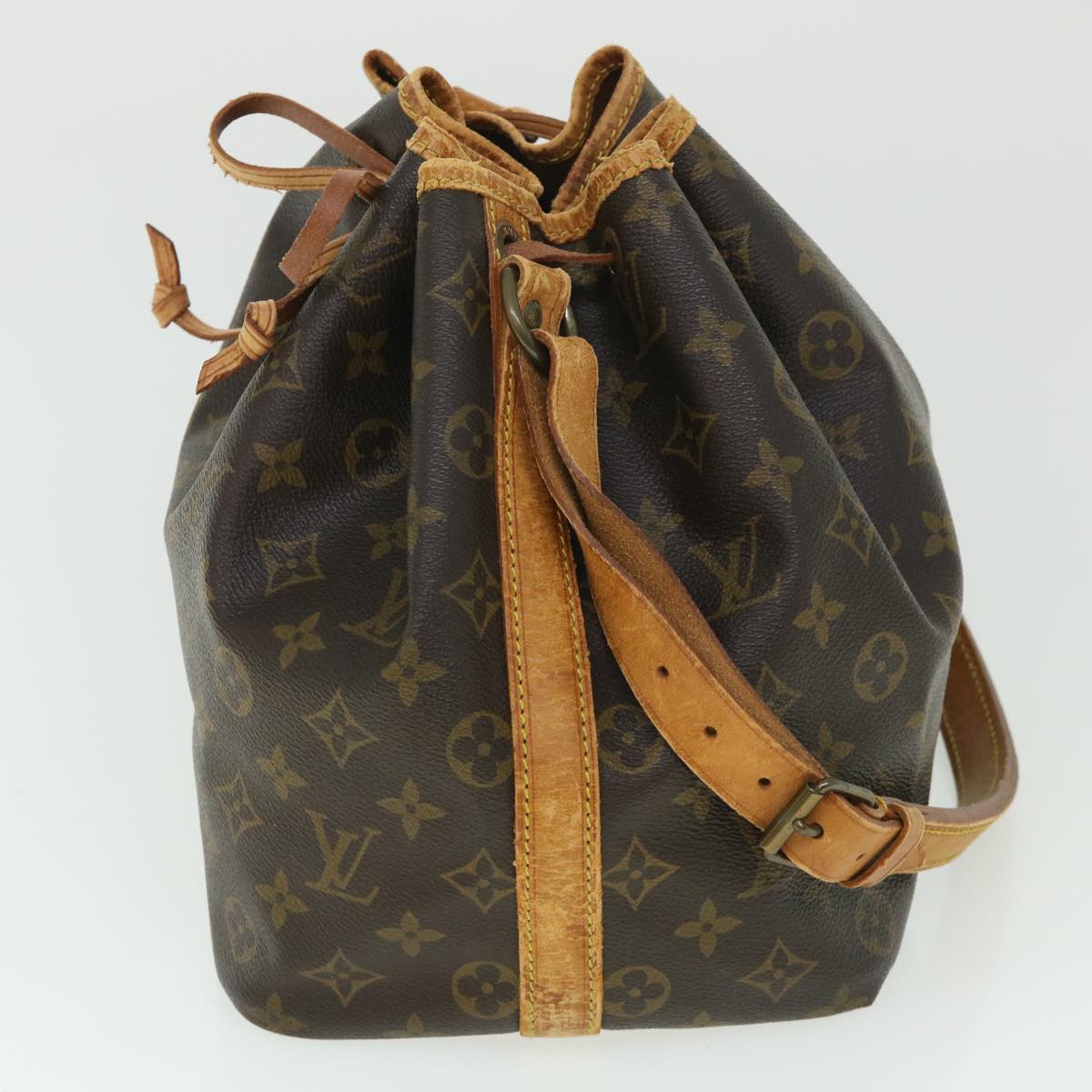 LOUIS VUITTON Monogram Petit Noe Shoulder Bag M42226 LV 54318