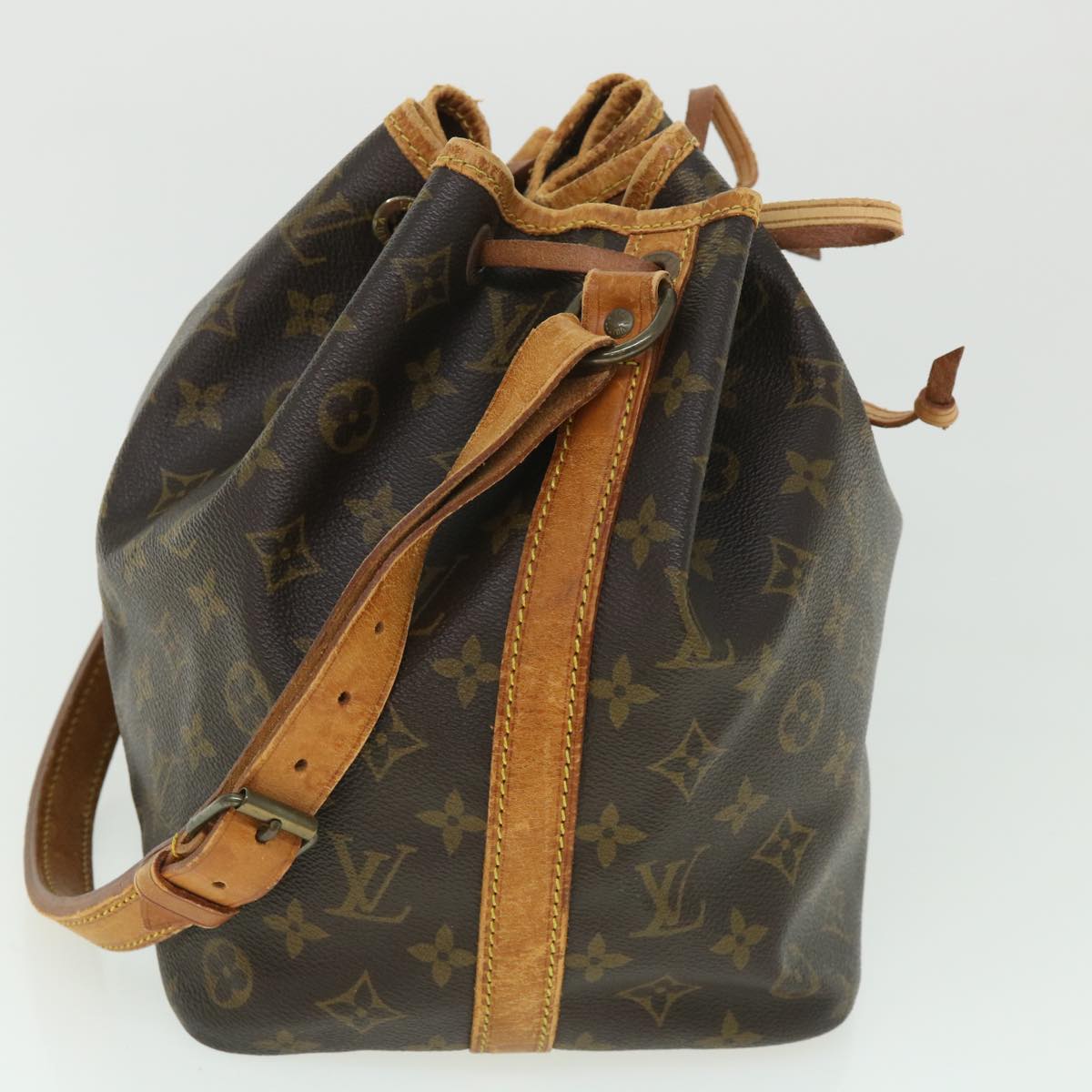 LOUIS VUITTON Monogram Petit Noe Shoulder Bag M42226 LV 54318