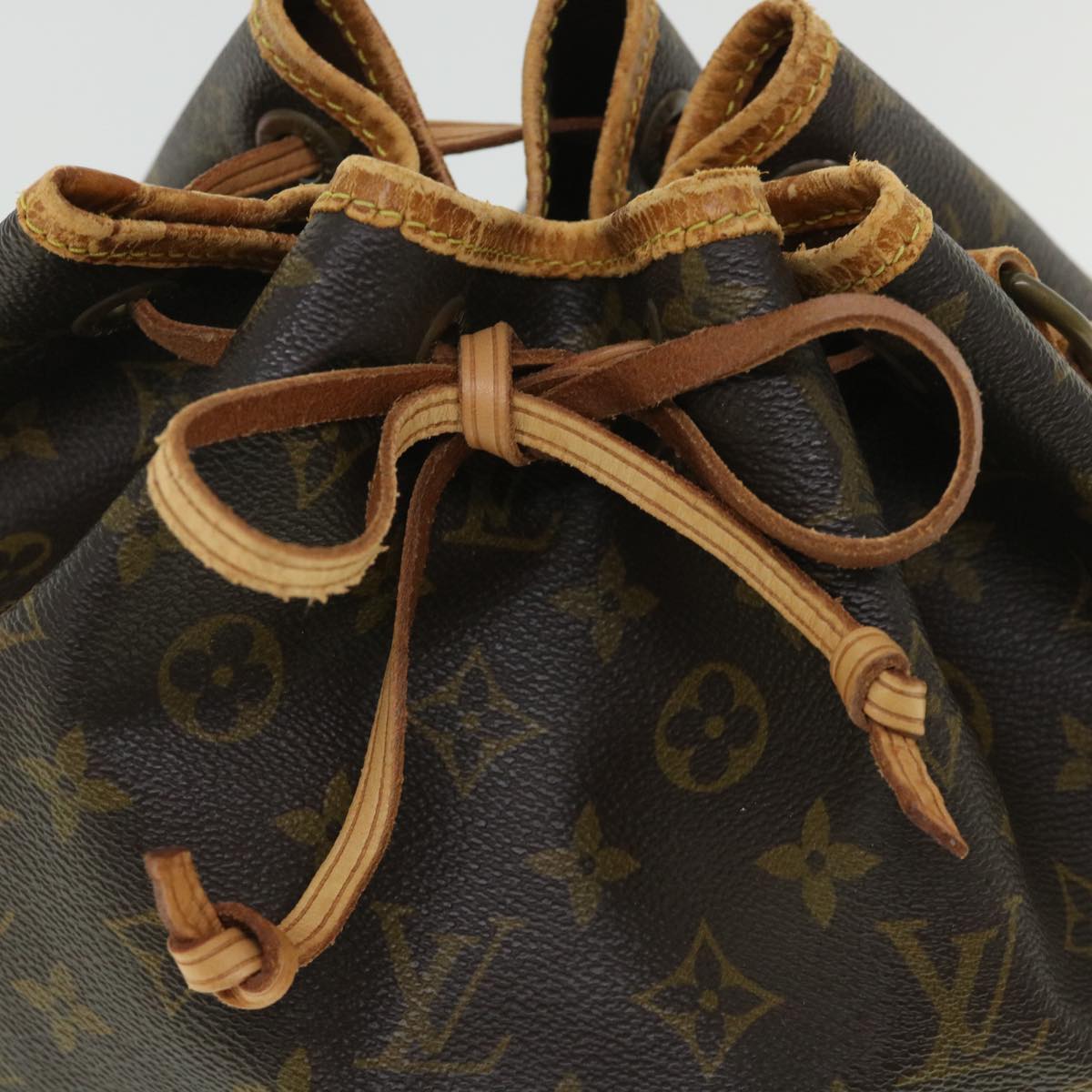 LOUIS VUITTON Monogram Petit Noe Shoulder Bag M42226 LV 54318