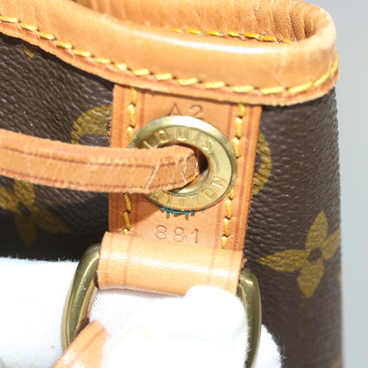 LOUIS VUITTON Monogram Noe Shoulder Bag M42224 LV 54320