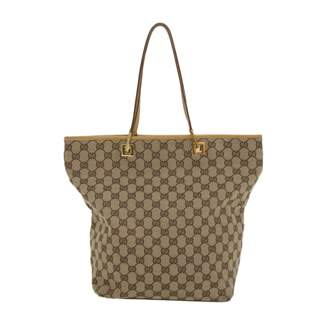 Luxury Gucci GG Canvas Tote Bag Beige 002 1098 2404  54326